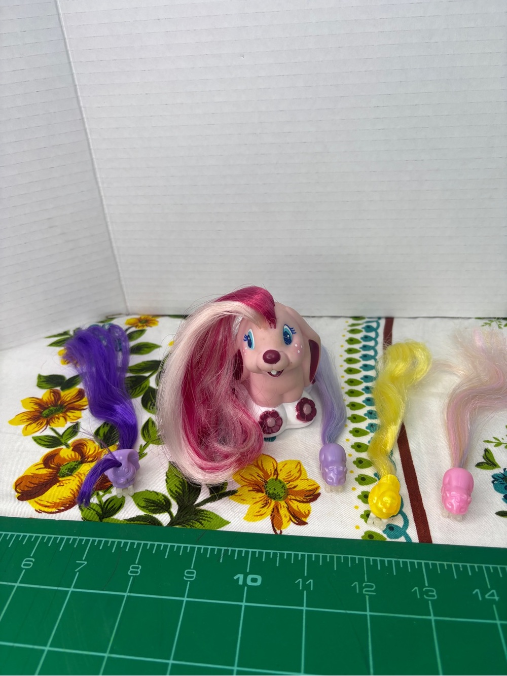 Tonka Keypers Blossom Bunny Coin Bank & Lovely Lady Locks Colorful Hair Pieces